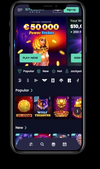 Stellar Spins Casino Mobile