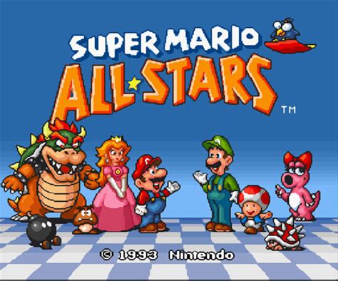 Super Mario All Stars Maquina De Fenda