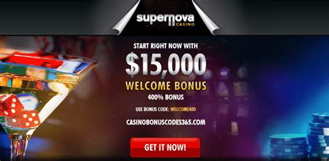 Supernova Casino Bonus