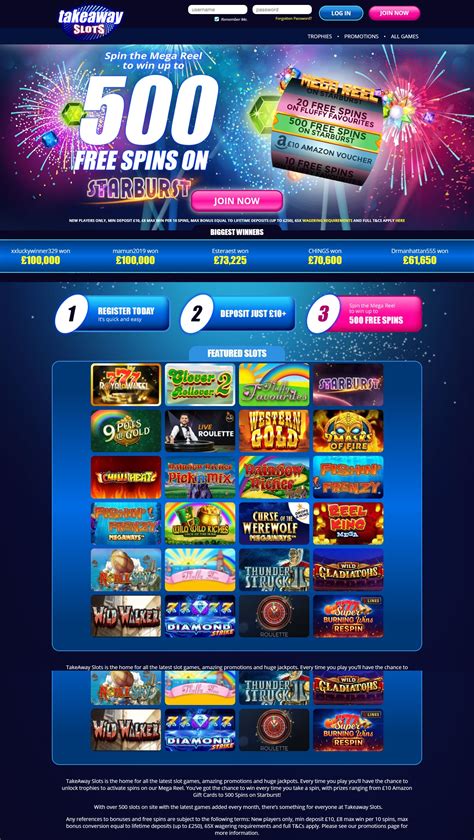 Takeaway Slots Casino Ecuador