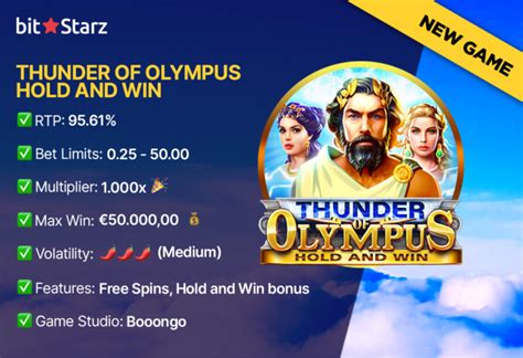 Thunder Of Olympus Hold And Win Betsson