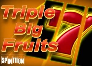 Triple Big Fruits Betsson