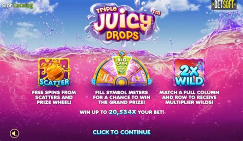 Triple Juicy Drops Review 2024