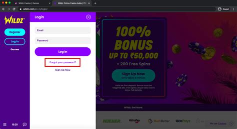 Wildz Casino Login