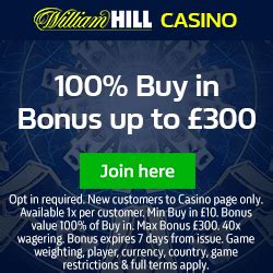 William Hill Bonus De Casino Gratis