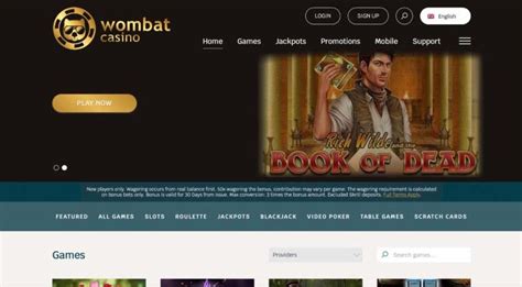 Wombet Casino Review